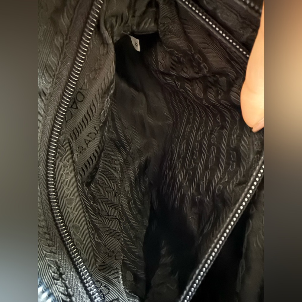 Prada Black Nylon Tote Bag EUC with COA! - Picture 12 of 13